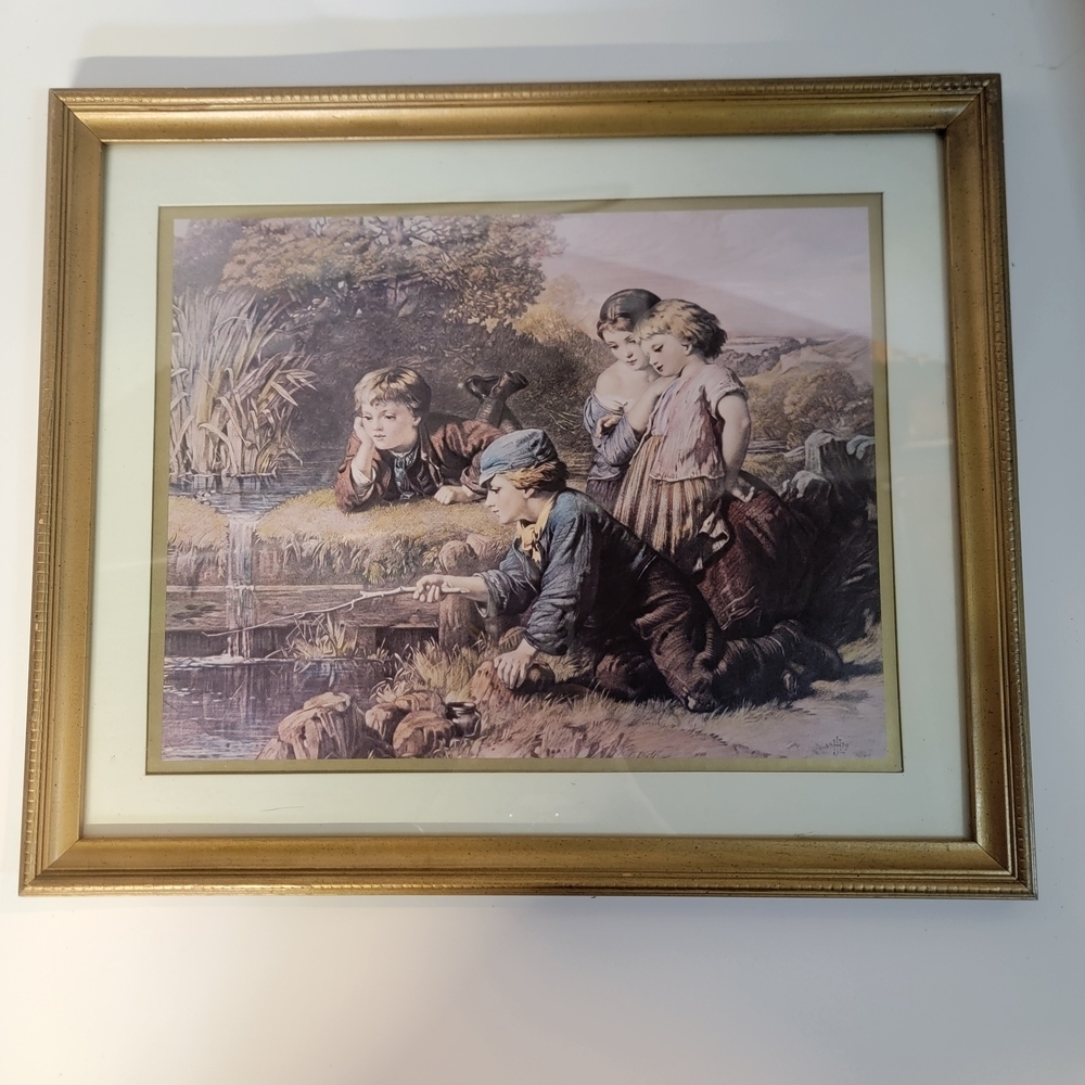 Antique Matted Art Print